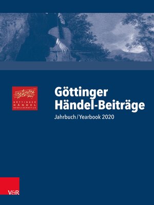 cover image of Göttinger Händel-Beiträge, Band 21